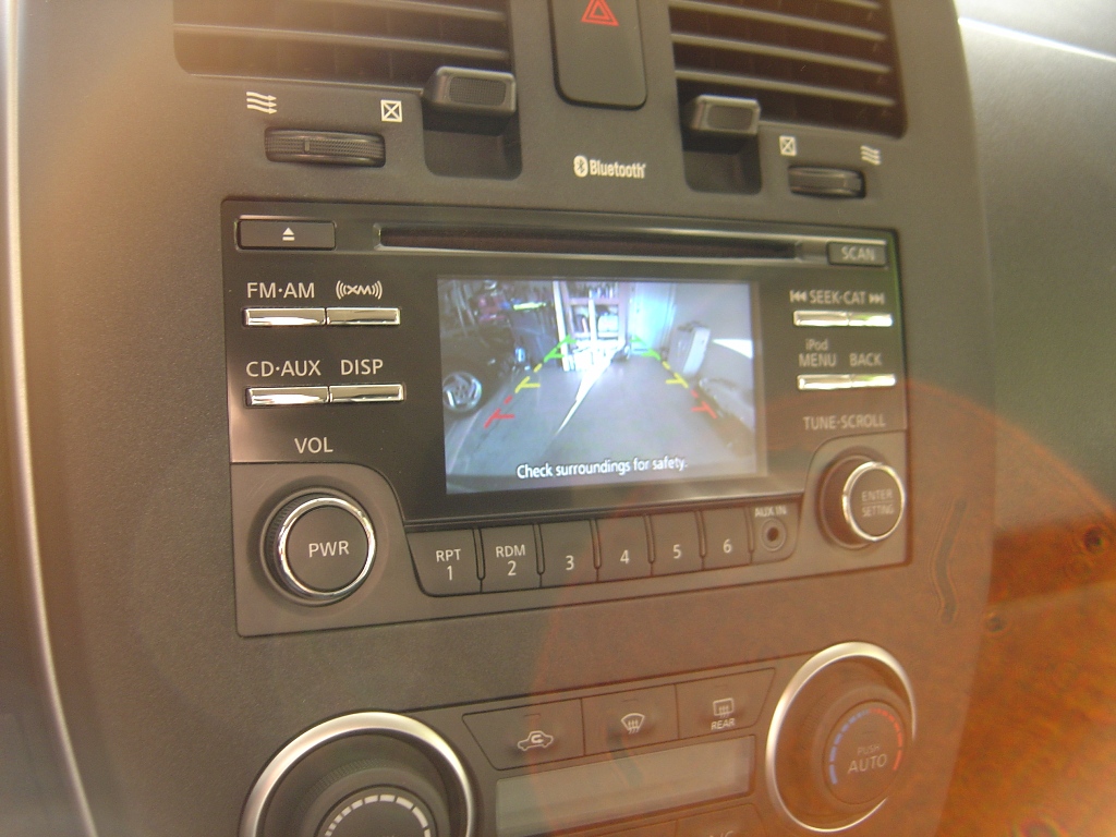 How To: Backup camera for S model with OE parts - My Nissan Leaf Forum